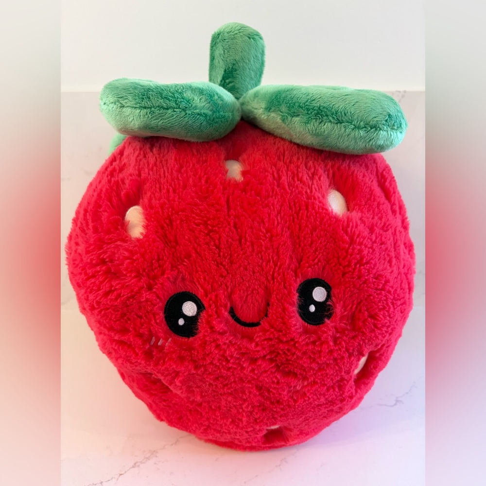 Squishable Strawberry Soho - Retired and Rare Strawberry Berrie 12"